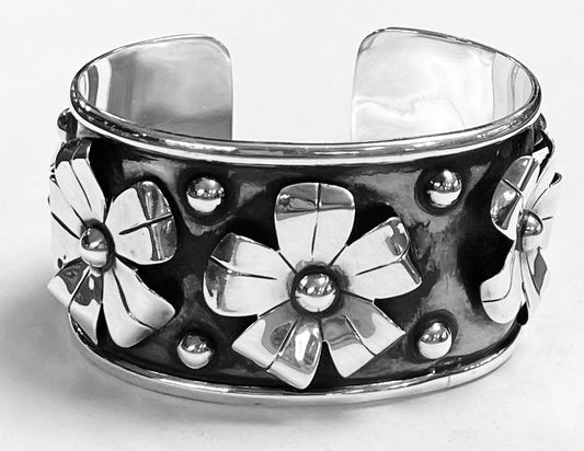 BRAZALETE NAVAJO EN PLATA LEY  950