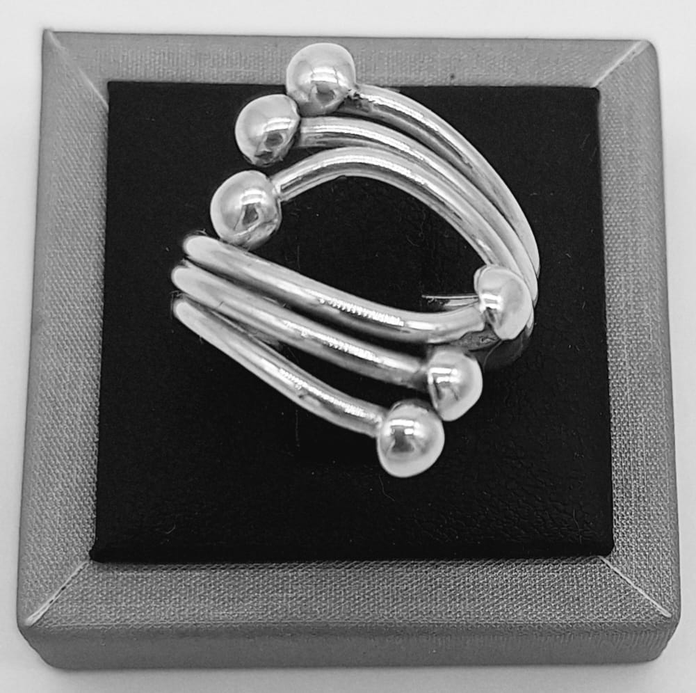 ANILLO PLATA LEY 925