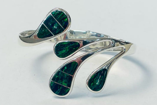 BRAZALETE CON OPALO EN PLATA 950
