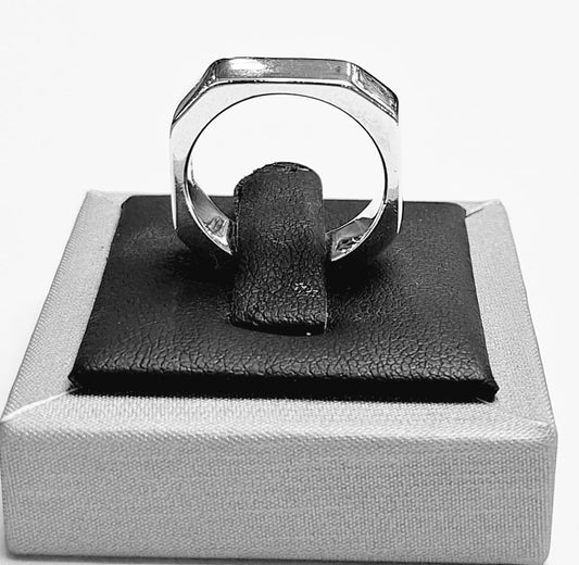 ANILLO EN PLATA LEY 925