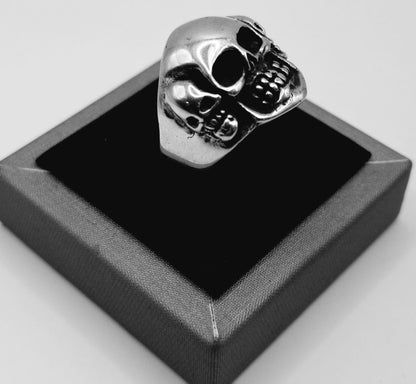 Anillo Calavera en Plata Ley 925