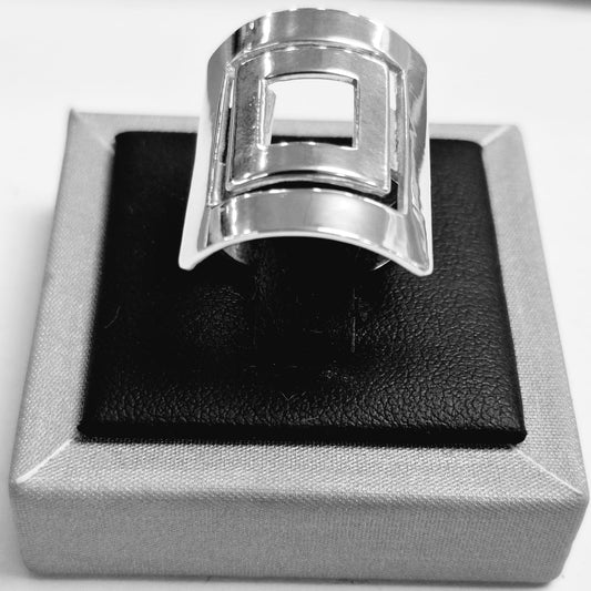 ANILLO PLATA LEY 925