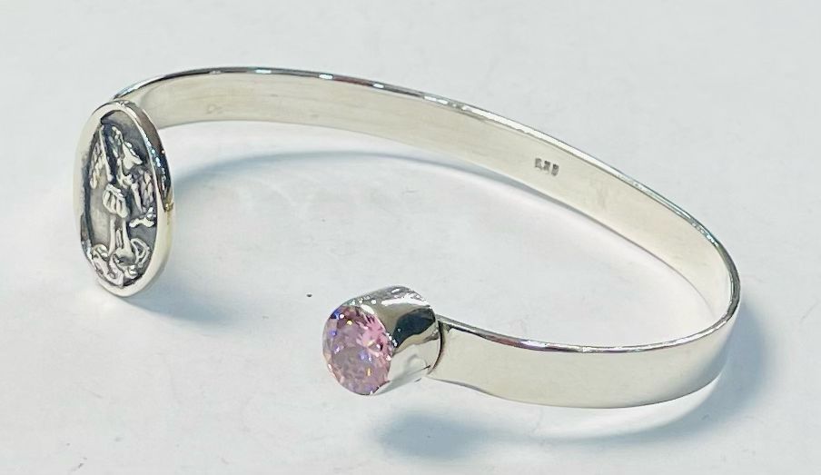 BRAZALETE EN PLATA LEY 925