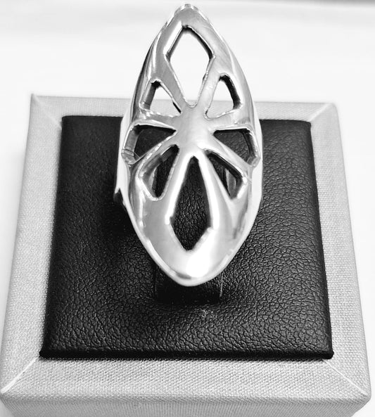 ANILLO PLATA LEY 925