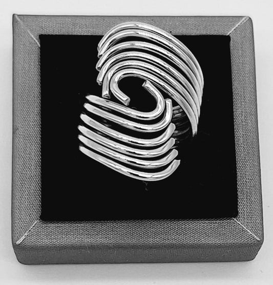 ANILLO PLATA LEY 925
