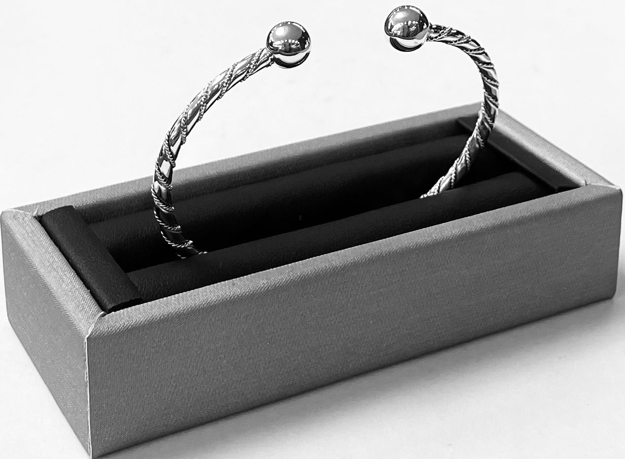 BRAZALETE OPTIMA  EN PLATA  LEY 925
