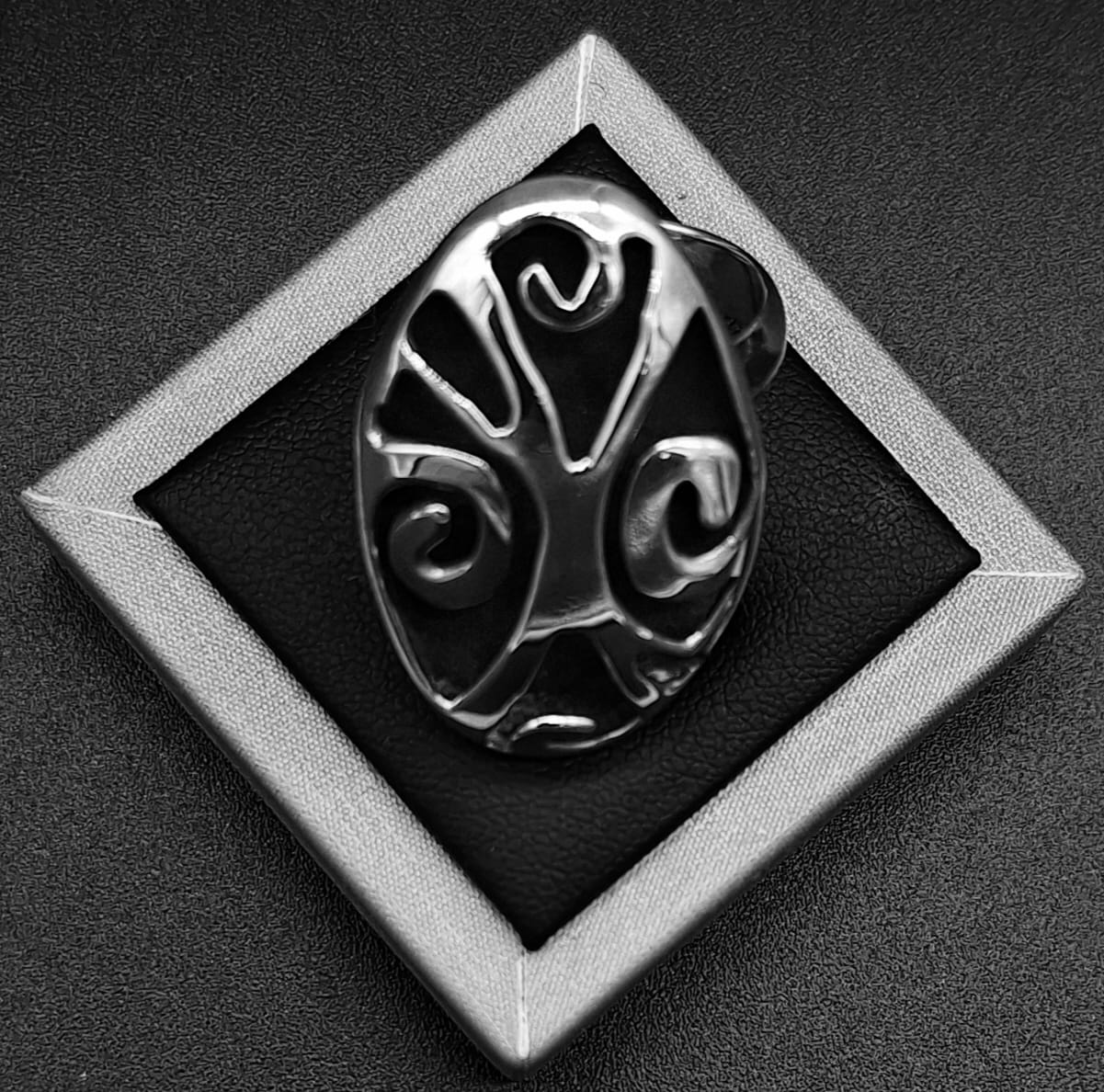 ANILLO PLATA LEY 925  , VINTAGE