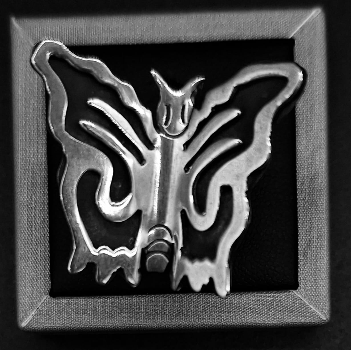 ANILLO PLATA LEY 925 , MARIPOSA