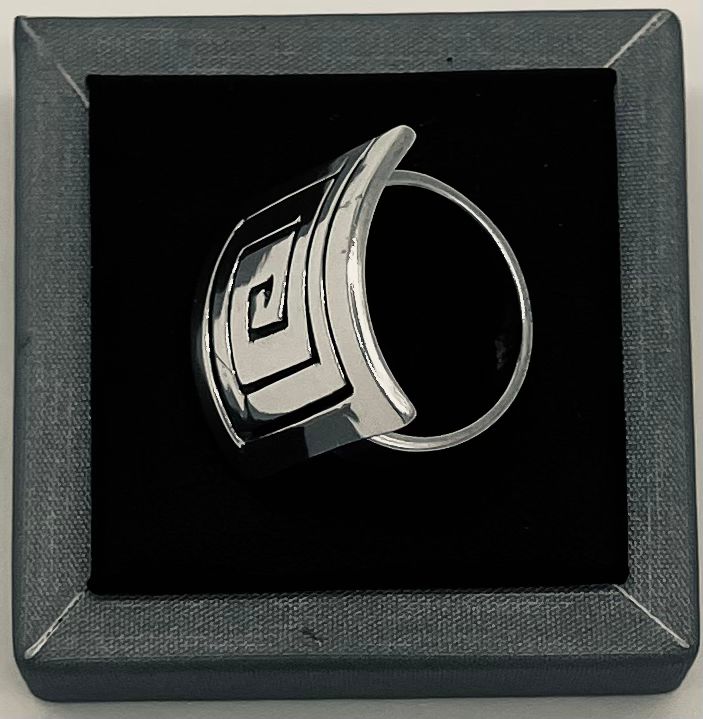 ANILLO PLATA LEY 925