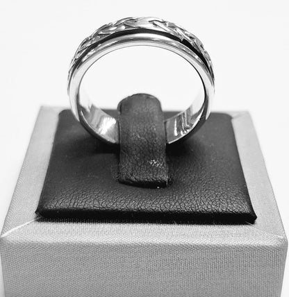 Anillo en Plata Ley 925, vista frontal
