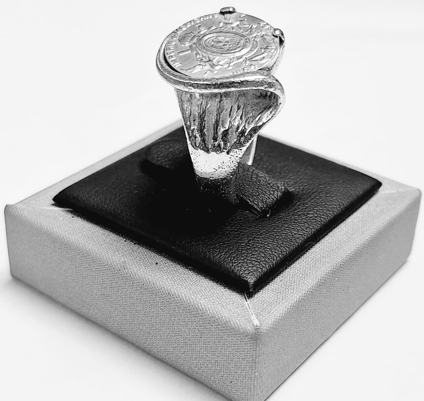ANILLO MONEDA IMPERIO MEXICANO