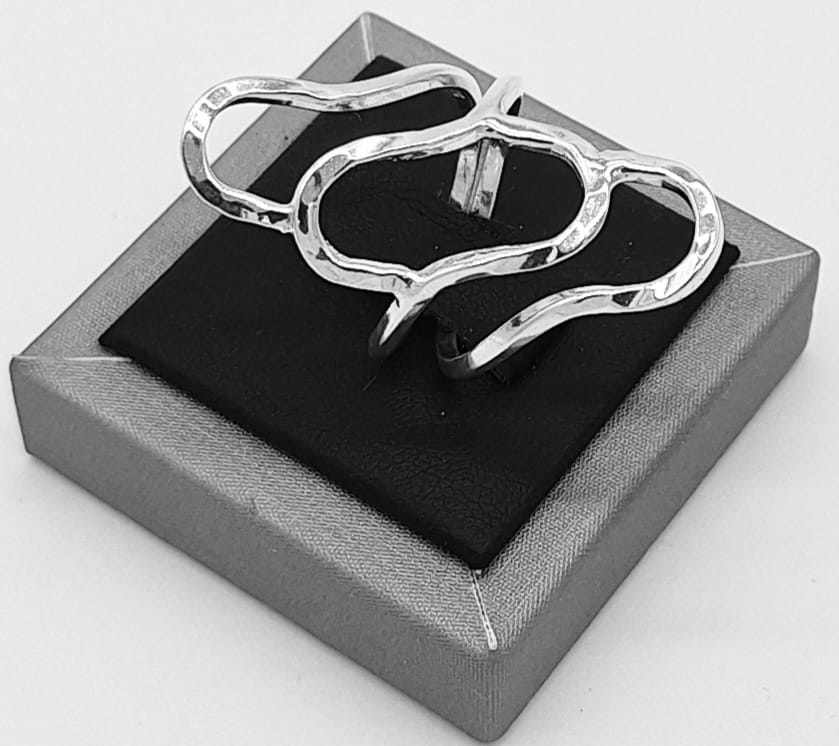 ANILLO PLATA  LEY 925.
