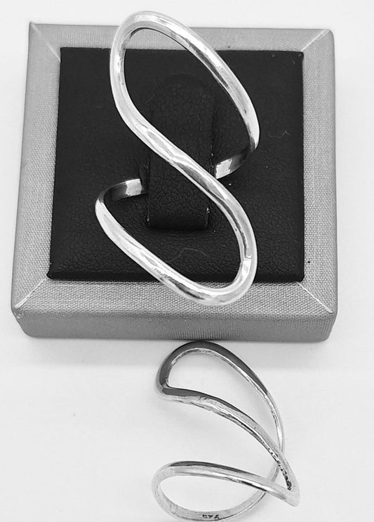 ANILLO PLATA LEY 925 .