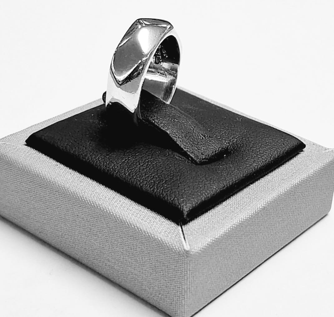 ANILLO PLATA LEY 925