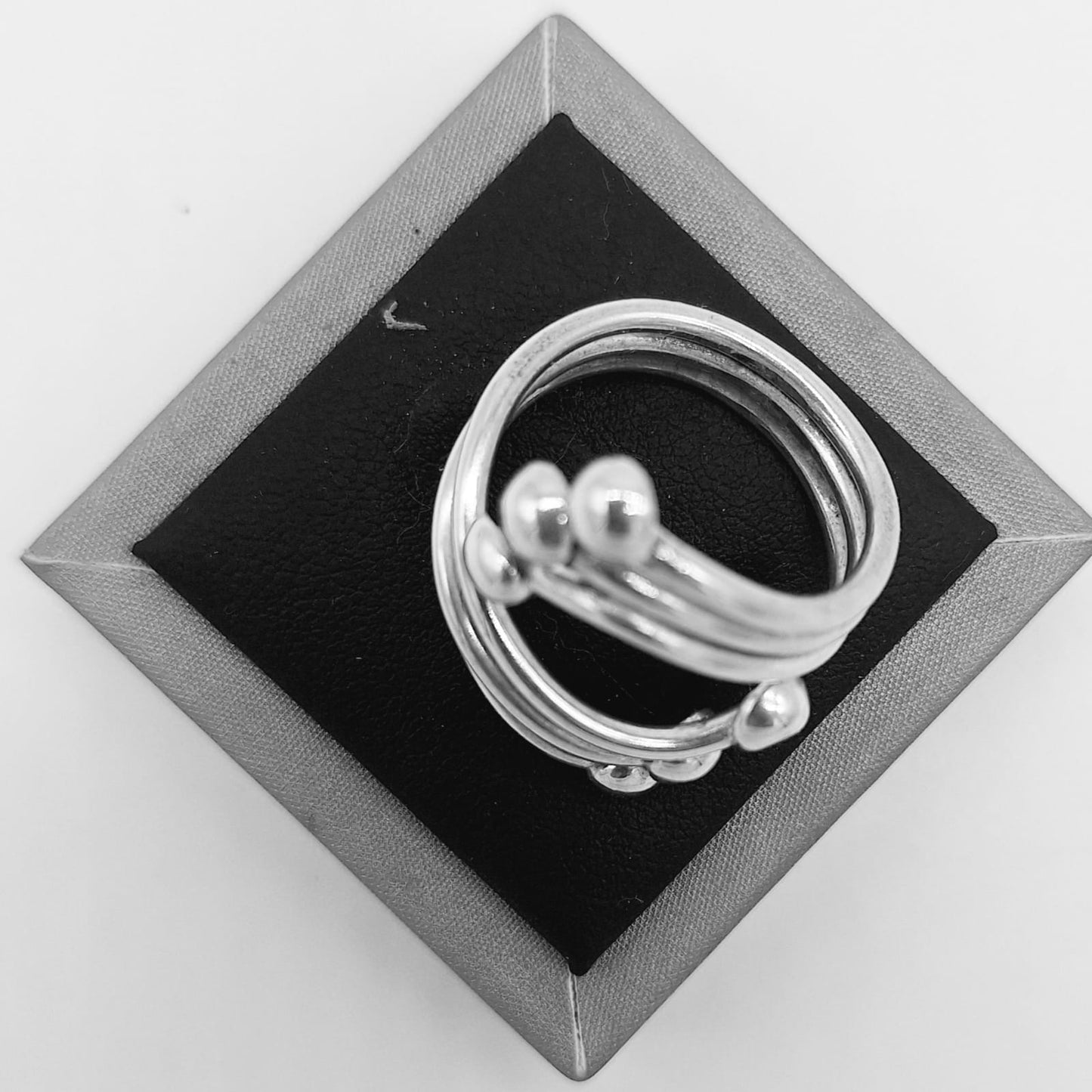 ANILLO PLATA LEY 925