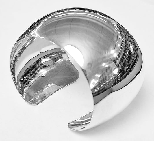 Brazalete en Plata Ley 925, vista frontal