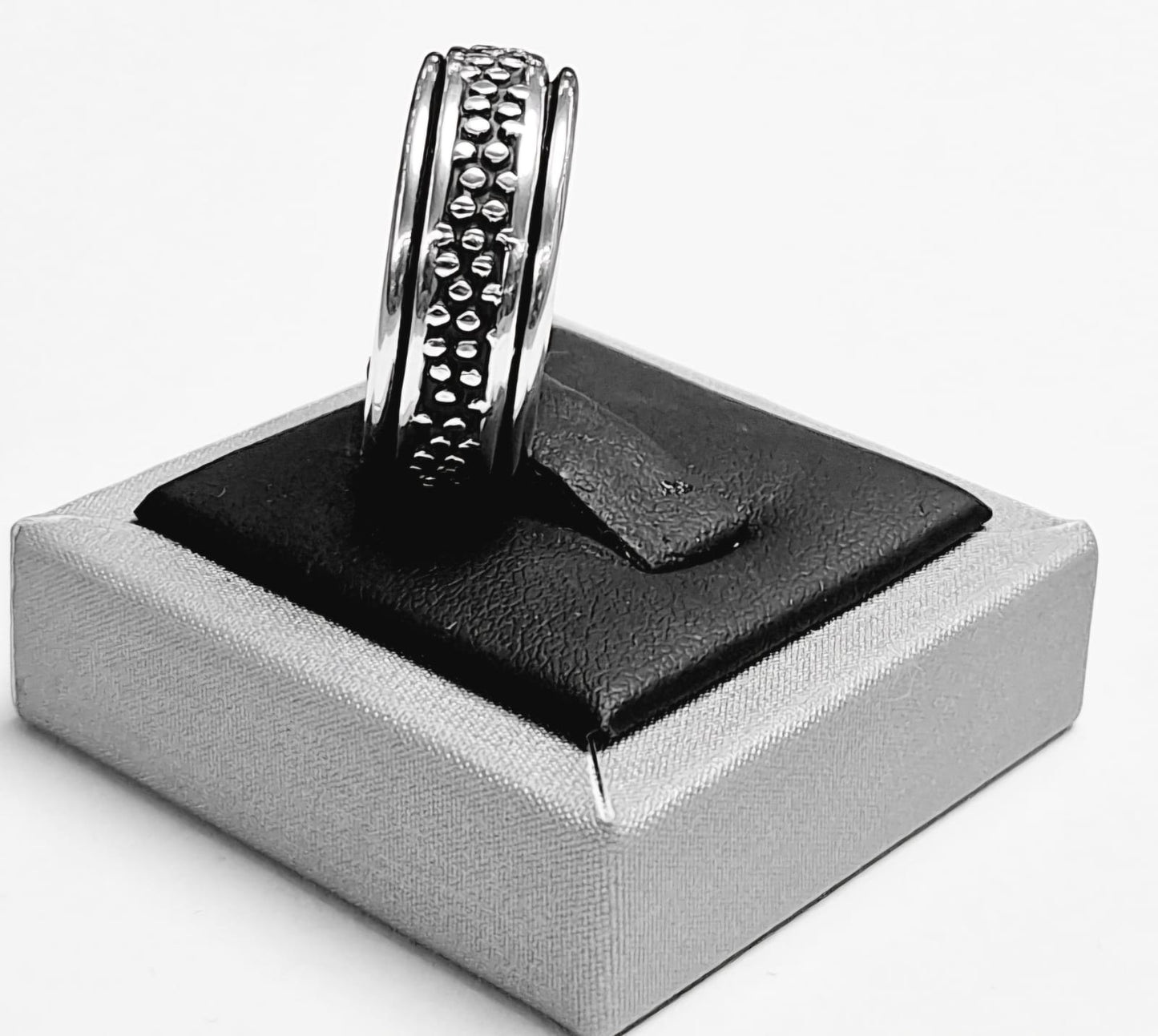 ANILLO ANTI ANSIEDAD EN PLATA LEY 925