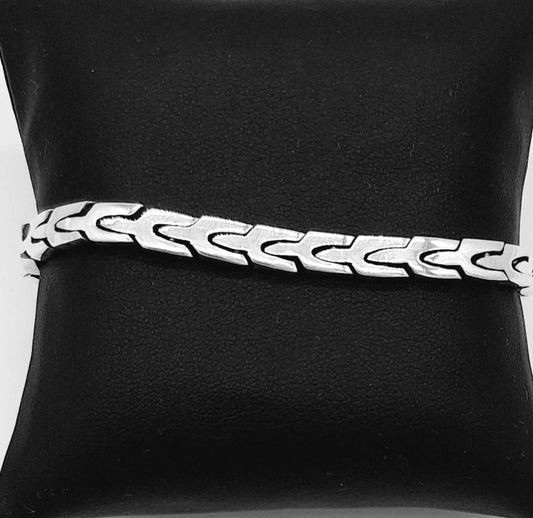 PULSERA DE ESLABONES DE PLATA LEY 925