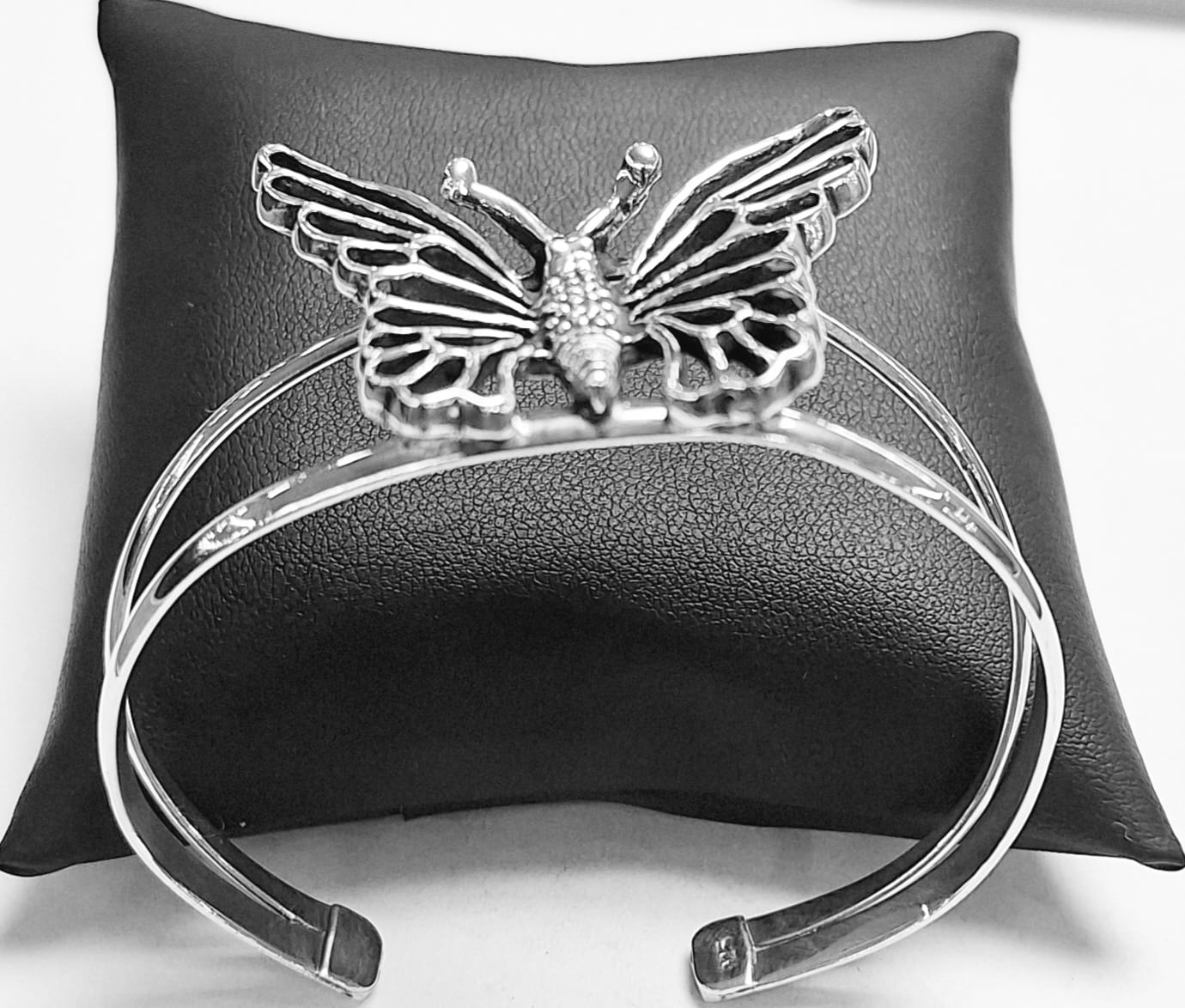BRAZALETE  MARIPOSA EN PLATA LEY 925