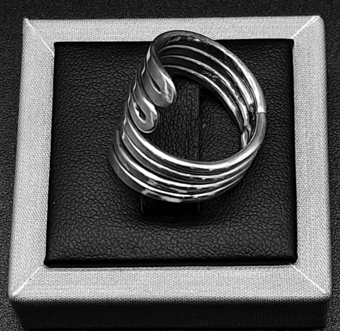 ANILLO PLATA LEY 925