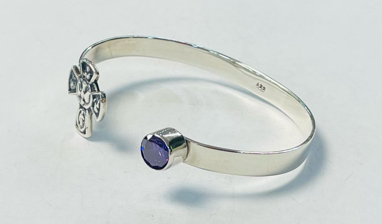 BRAZALETE EN PLATA LEY 925