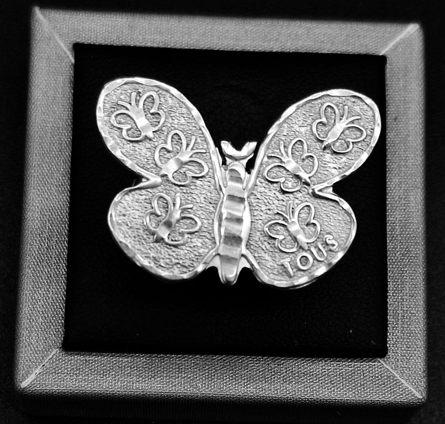 ANILLO PLATA LEY 925 , MARIPOSA