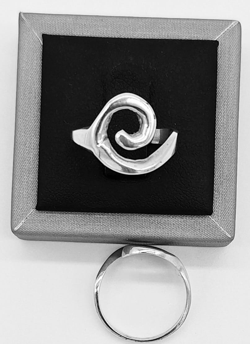 ANILLO PLATA LEY 925