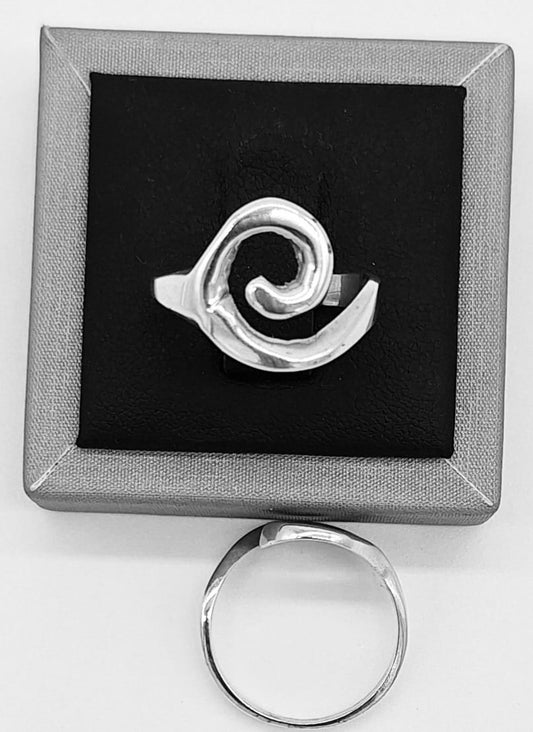 ANILLO PLATA LEY 925