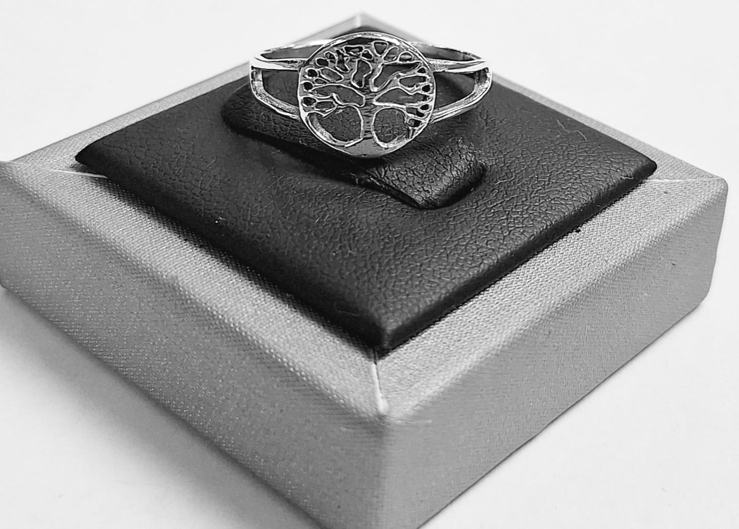 ANILLO ARBOL DE LA VIDA EN PLATA LEY 925