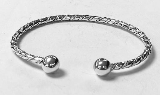 BRAZALETE OPTIMA  EN PLATA  LEY 925