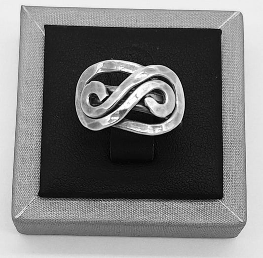 ANILLO PLATA LEY 925