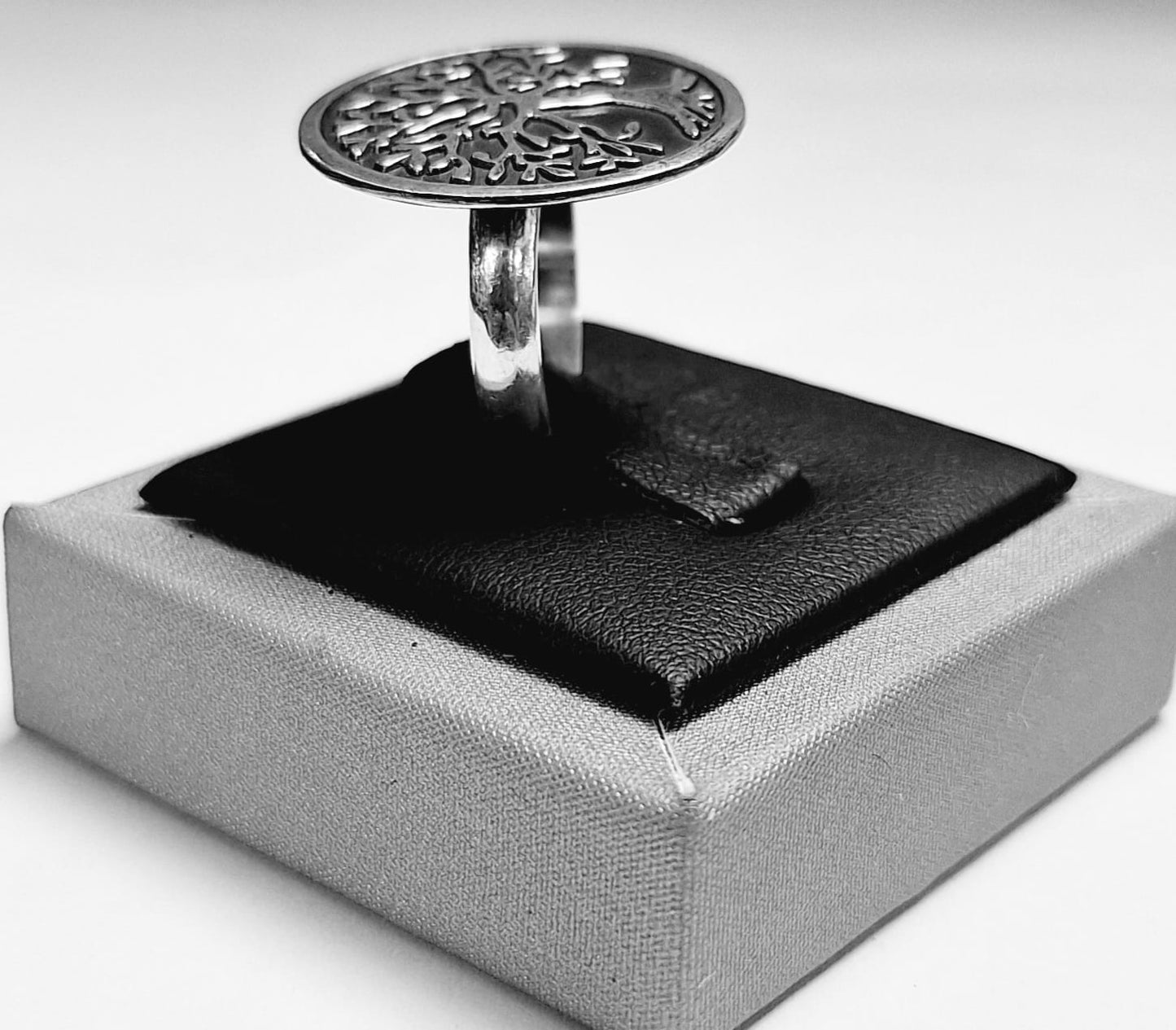 ANILLO ARBOL DE LA VIDA EN PLATA LEY 925