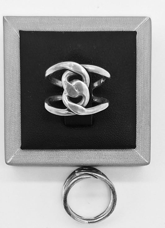 ANILLO PLATA  LEY 925