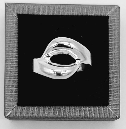 ANILLO PLATA LEY 925