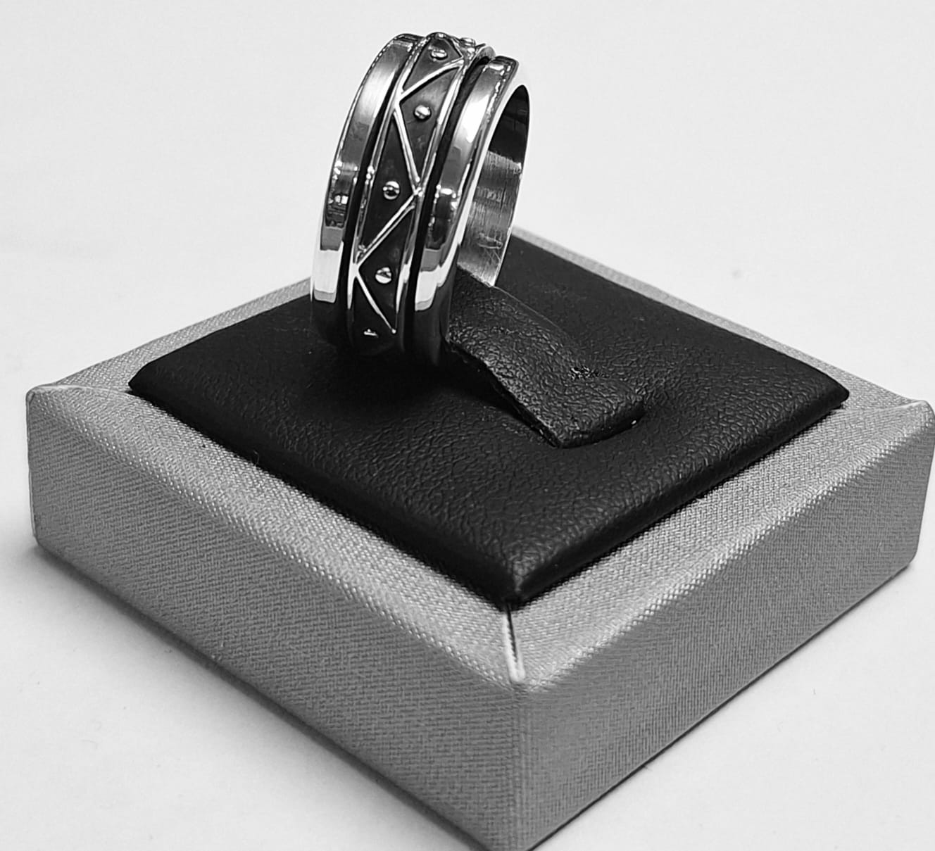 ANILLO ANTI ANSIEDAD EN PLATA 925