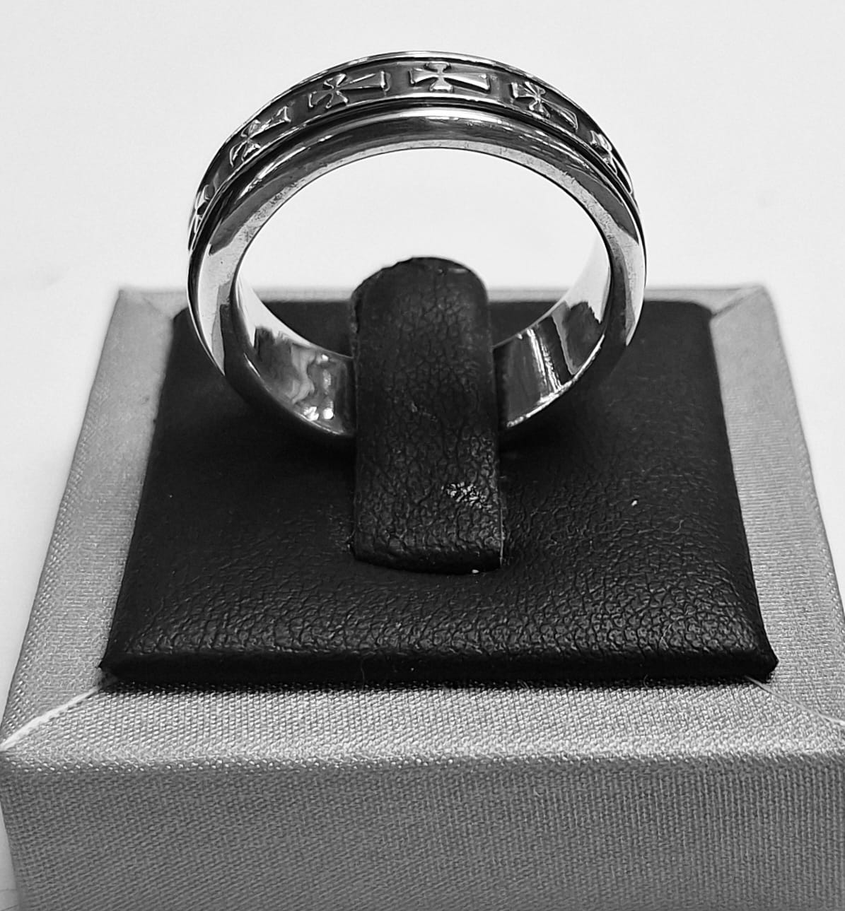 ANILLO ANTI ANSIEDAD EN PLATA LEY 925