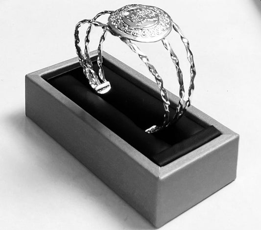 BRAZALETE CALENDARIO MAYA EN PLATA 925