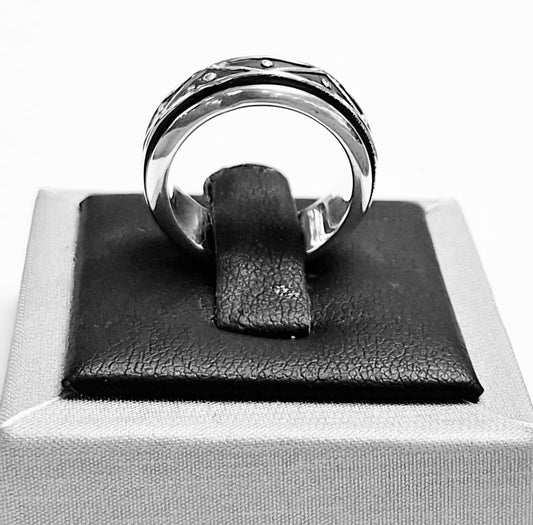 ANILLO ANTI ANSIEDAD EN PLATA LEY 925