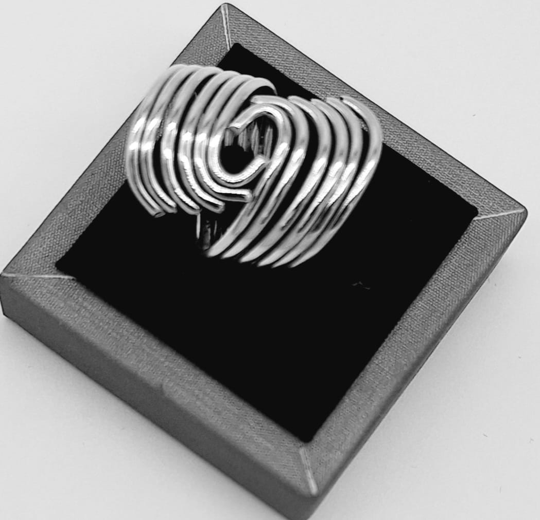 ANILLO PLATA LEY 925