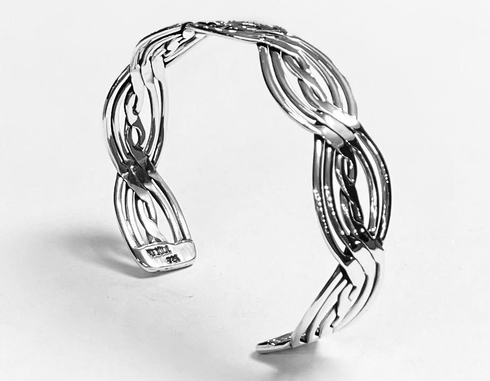 BRAZALETE EN PLATA LEY 925