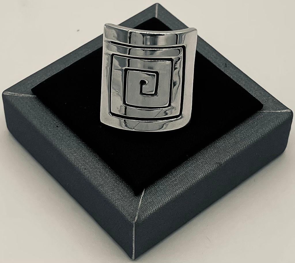 ANILLO PLATA LEY 925