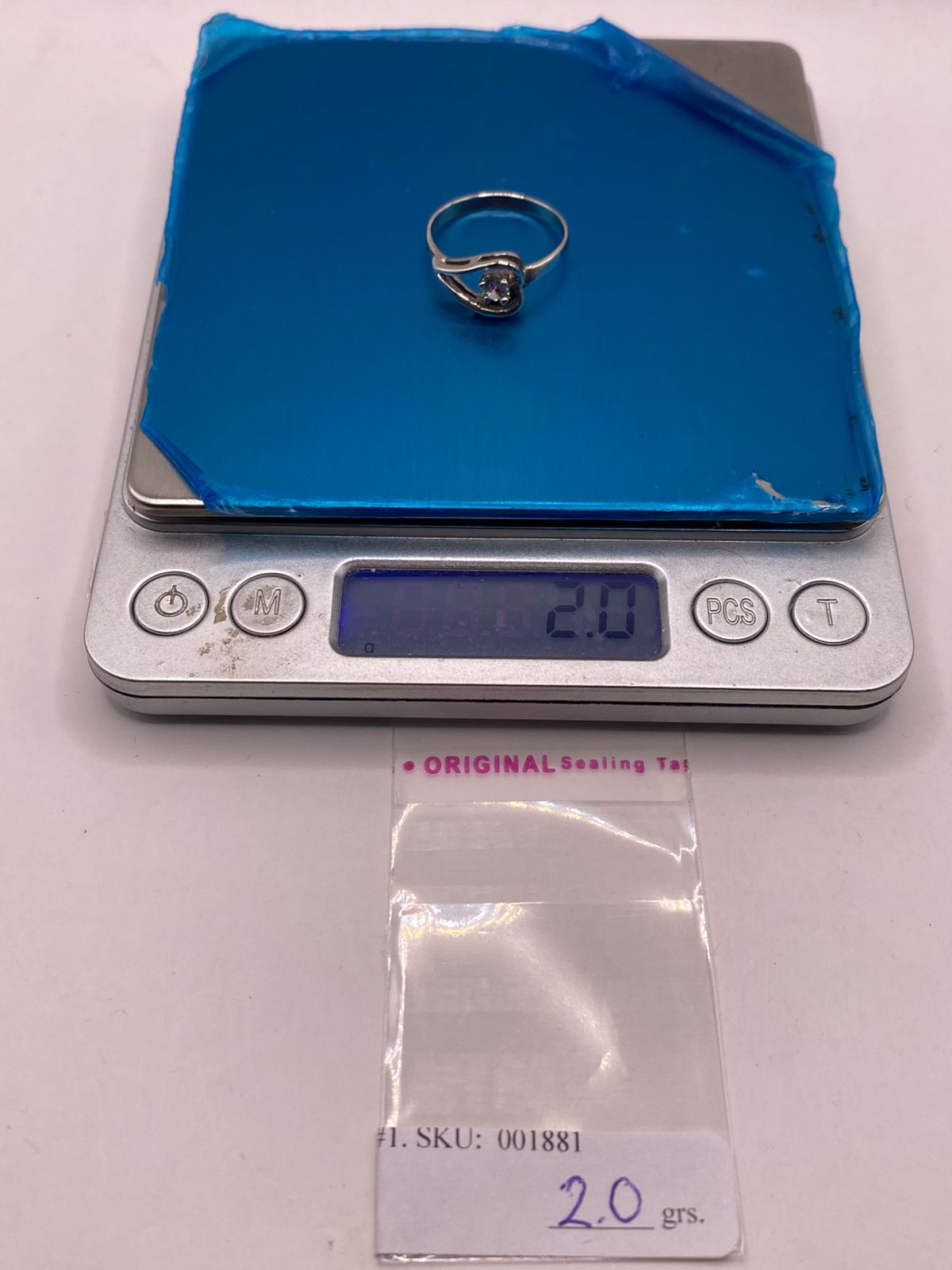 Anillo Corazón Moderno con Zirconia en Plata Ley 925