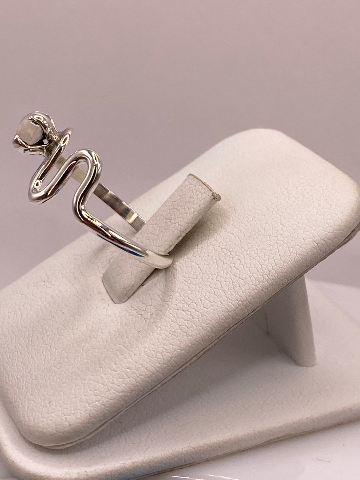 Anillo de Plata Ley 925 con Ópalo Natural