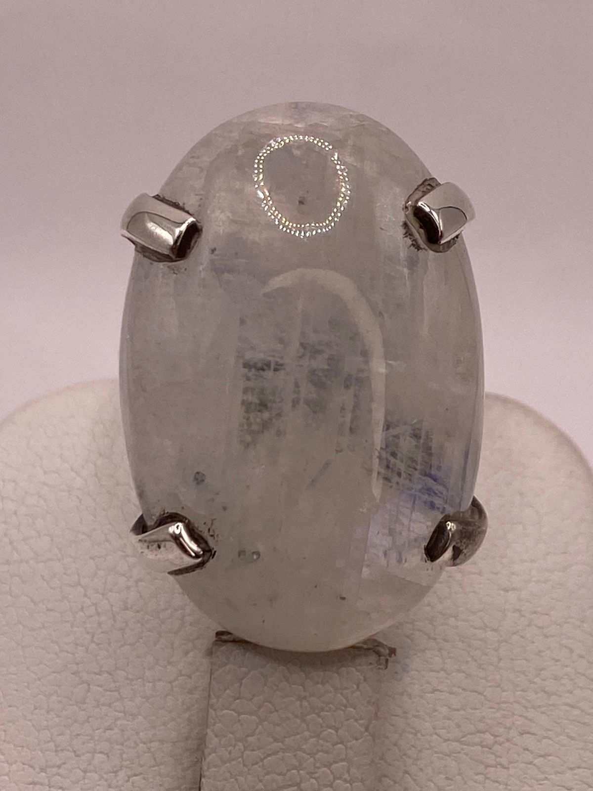 Anillo de Plata Ley 925 con Piedra Luna