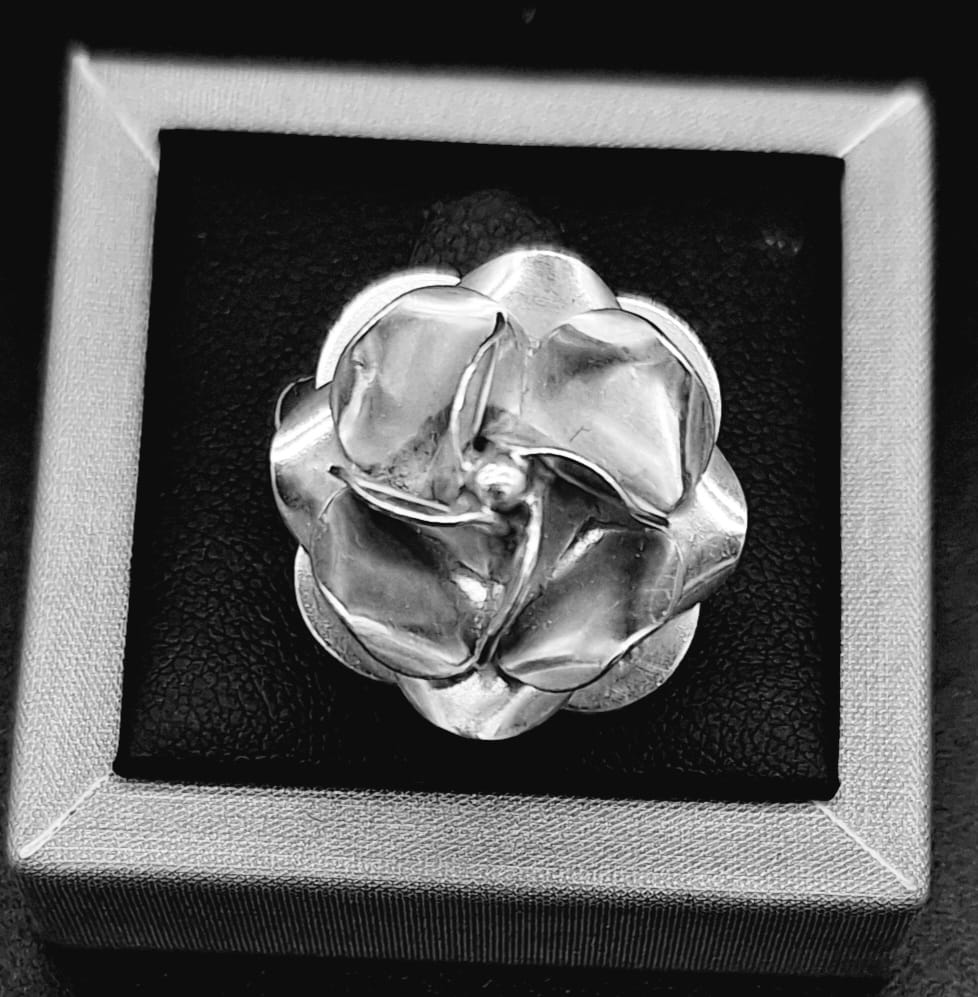 ANILLO PLATA LEY 925 , ROSA