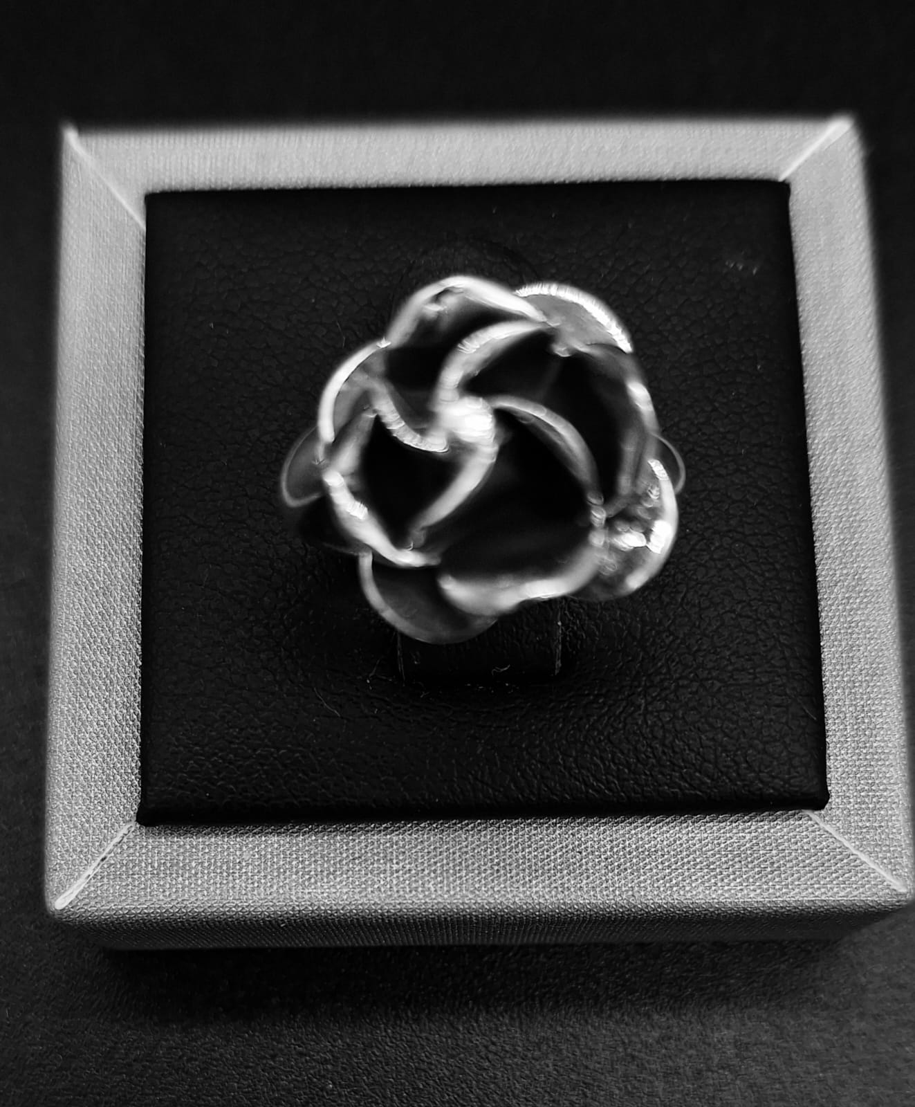 ANILLO PLATA LEY 925 , ROSA