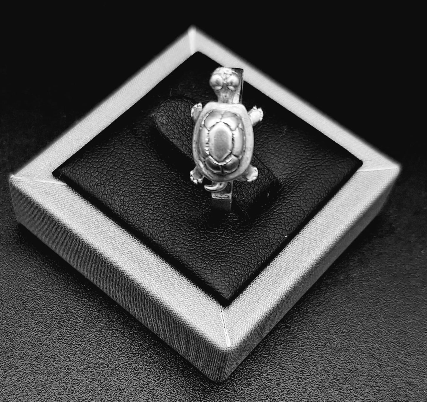 ANILLO PLATA LEY 925 , TORTUGA