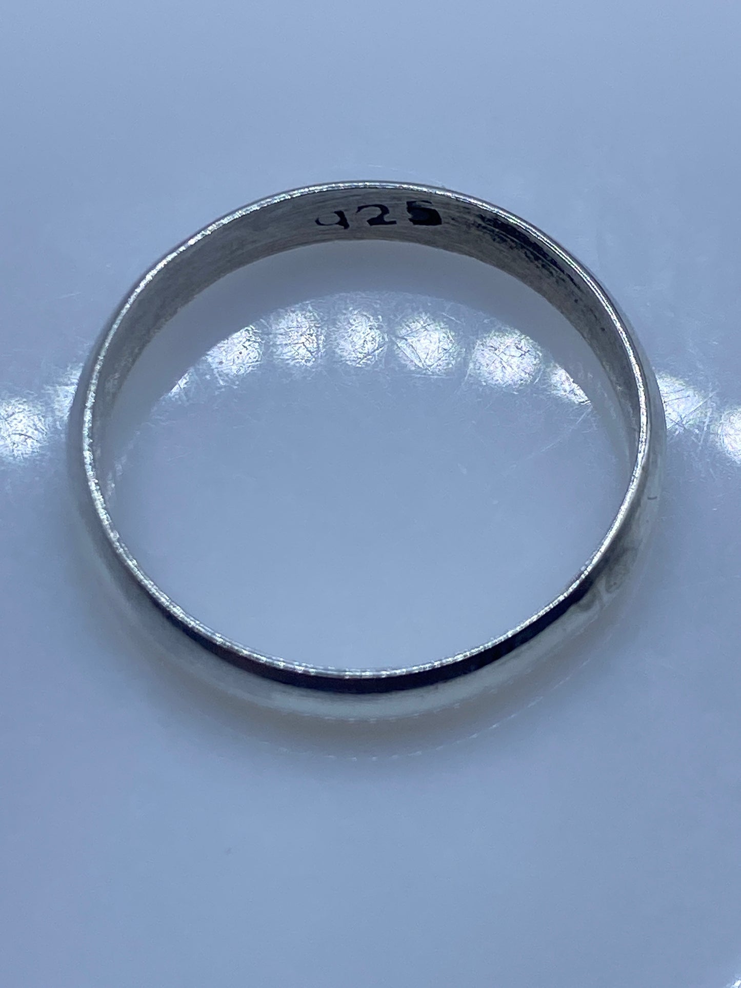 Anillo Minimalista de Plata .925 — Solitario Pulido — foto 5