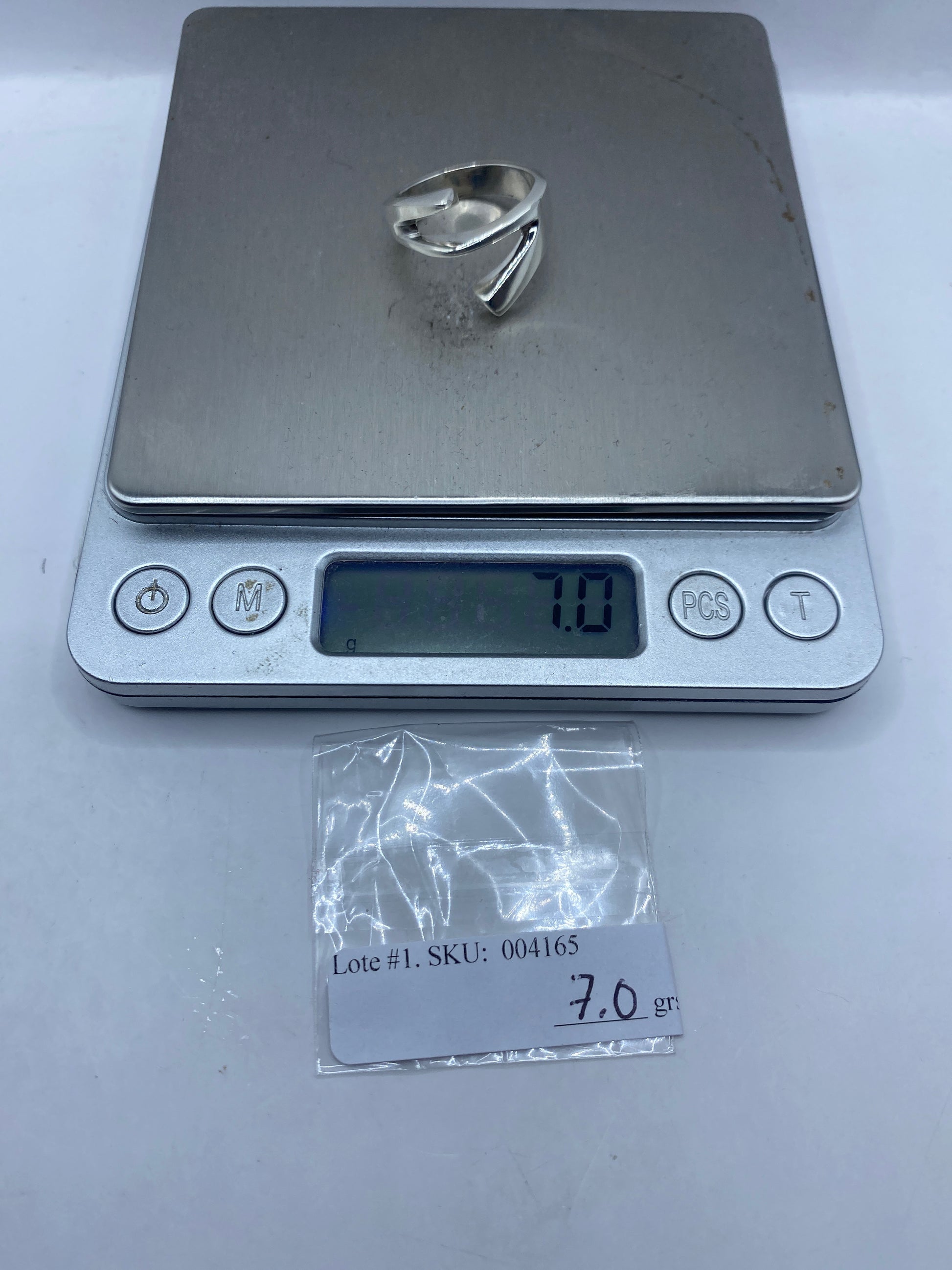 Anillo de Plata Geométrico Minimalista — Diseño Taxco — foto 6
