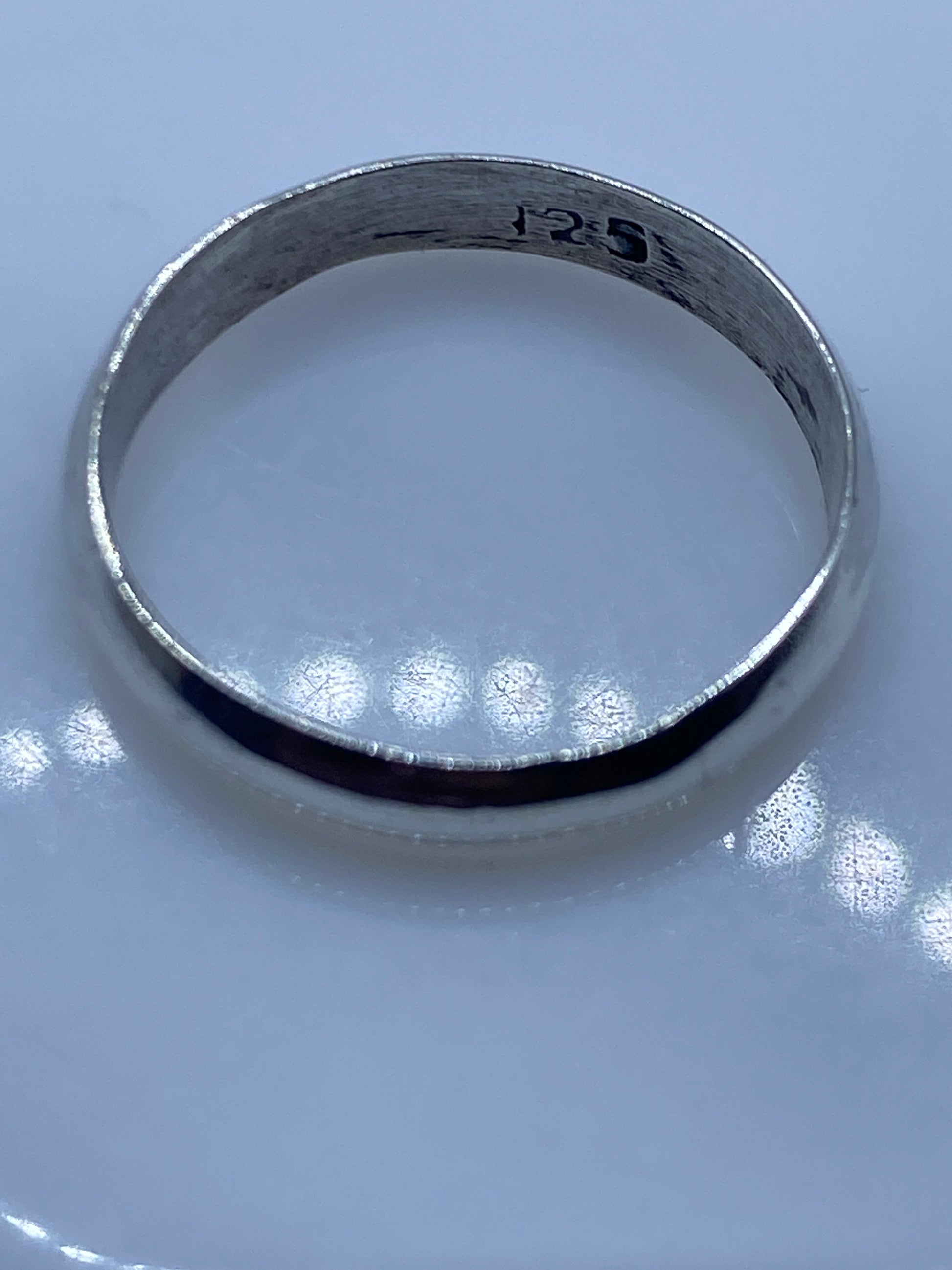 Anillo de Plata Pulida Minimalista — Banda Solitaria .925 — foto 5